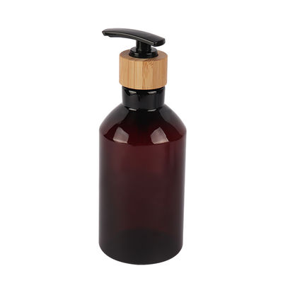 7oz 10oz 16oz Cosmetic Lotion Bottle Slanted Shoulder 200ml 300ml 500ml Amber PET Bottle